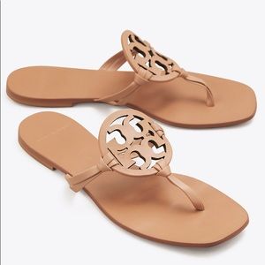 ☀️NWT☀️TORY BURCH Square Toe Miller Tan 8